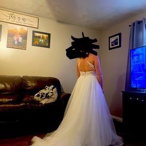 Wedding dress size 8-10